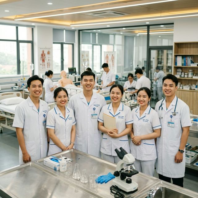 Sinh viên nhóm ngành Sức khỏe